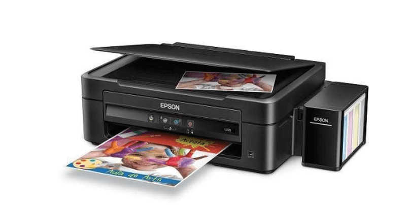 melhores-impressoras-multifuncionais-de-2021–custo-x-benefício-epson-ecotank-l220-top-recargas