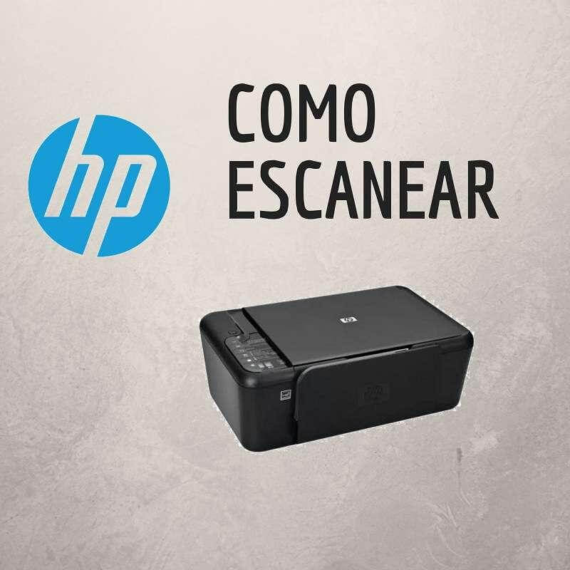 como escanear impressora hp